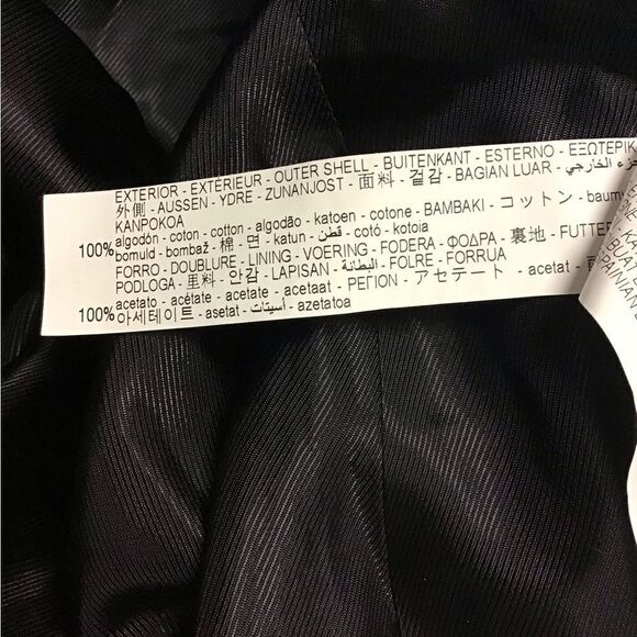 Zara Green Tweed Double Breast Blazer Size Large - Picture 5 of 7